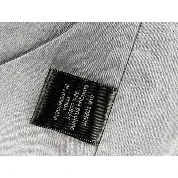 JOHN VARVATOS Cotton Blend Gray Stripe Unconstructed BLAZER Jacket Size 36 USA - Picture 15 of 15